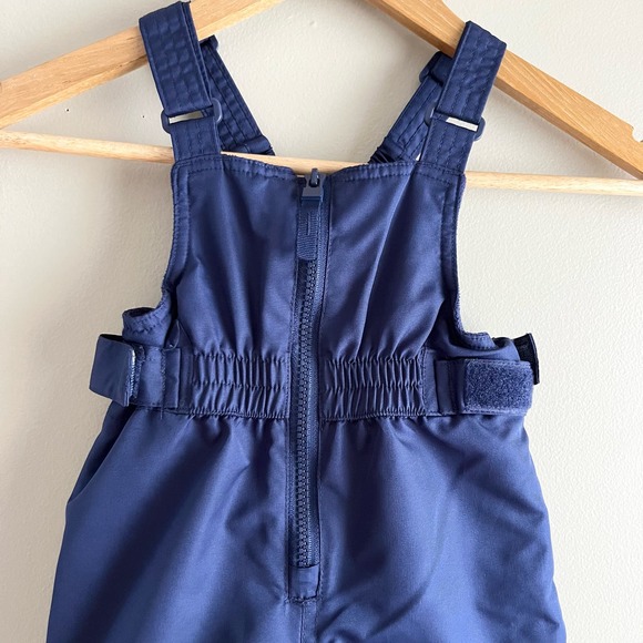 Cat & Jack Baby Snow Bib / Snow Pants in Navy Blue Size 18 Months - Picture 2 of 8